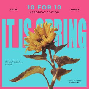 Download Sample pack 10 FOR 10 SPRING BUNDLE - Afrobeat Edition