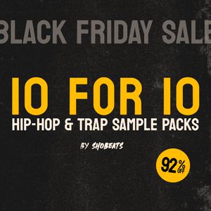 Download Sample pack 10 FOR 10 - Hip-Hop & Trap Bundle BF25