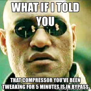 What if I told you that compressor you've been tweaking for 5 minutes is in bypass