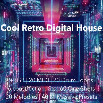 Download Sample pack Cool Retro Digital House