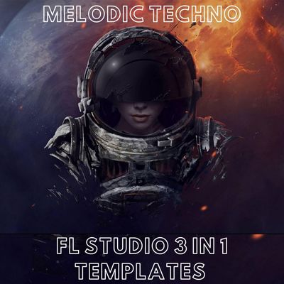 Download Sample pack Melodic Techno - FL Studio 3 in 1 Templates