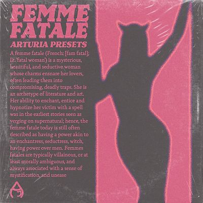 Download Sample pack Femme Fatale - Arturia Preset Bank