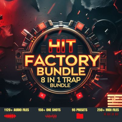 Download Sample pack HIT FACTORY Bundle - 8 in 1 Trap Bundle