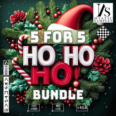 Download Sample pack 5FOR5 HO HO HO! BUNDLE