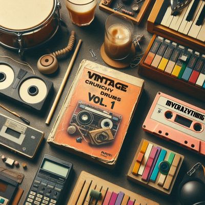 Download Sample pack Vintage Crunchy Drums Vol.1
