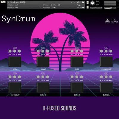 Download Sample pack Syndrum for KONTAKT