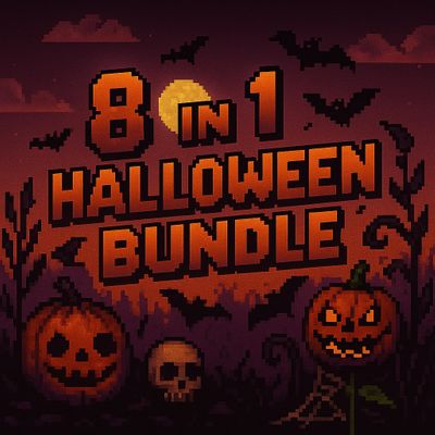 Download Sample pack HALLOWEEN 8 IN 1 BUNDLE