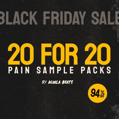 Download Sample pack 20 FOR 20 - Pain Bundle BF25