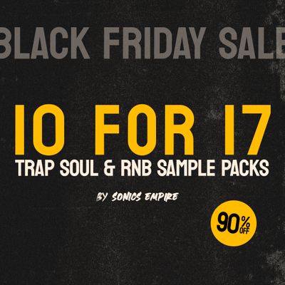 Download Sample pack 10 FOR 17 - Trap Soul & RnB Bundle BF25