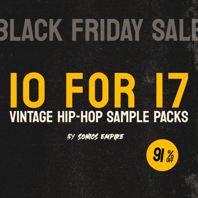 Download Sample pack 10 FOR 17 - Vintage Hip-Hop Bundle BF25