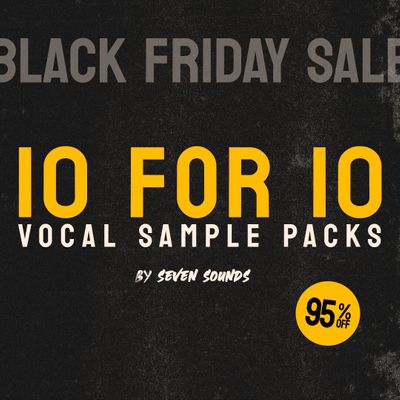 Download Sample pack 10 FOR 10 - Vocal Bundle BF25