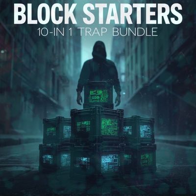 Download Sample pack BLOCK STARTERS: 10 In 1 Trap Bundle