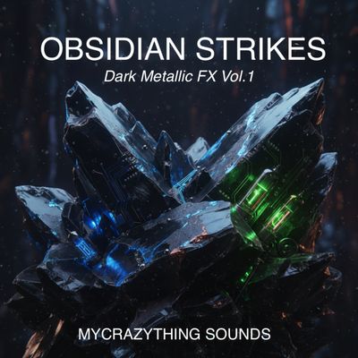 Download Sample pack OBSIDIAN STRIKES - Dark Metallic FX Vol.1