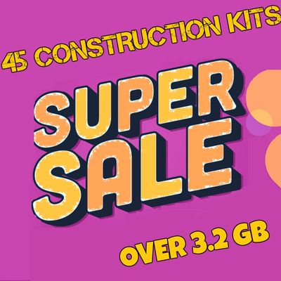 Download Sample pack SUPER SALE (45 CONSTRUCTION KITS)