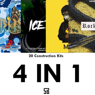 Download Sample pack 4 IN 1 - 20 Sound Kits