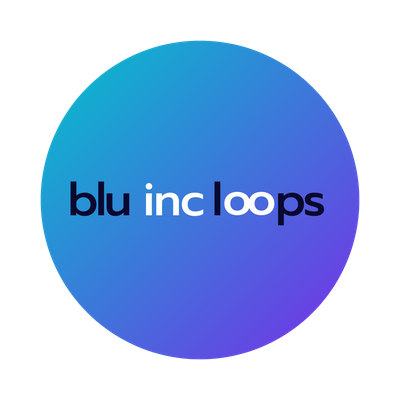 Blu inc loops Logo
