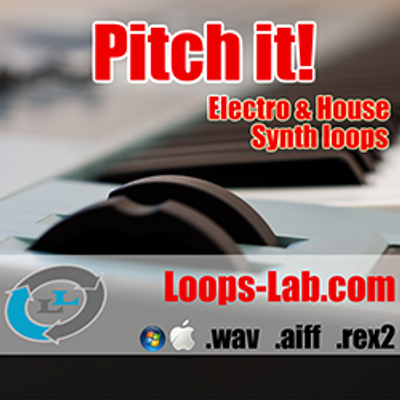 Download Sample pack Pitch it! Electro & House Synth Loops
