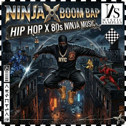 Mystic Samples - NINJA X BOOM BAP - Royalty-Free Samples | r-loops.com