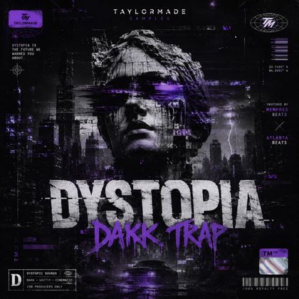 TaylorMadeBeatz - Dystopia - Dark Trap - Royalty-Free Samples | r