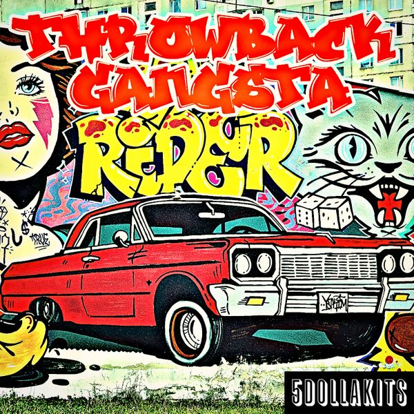 5DOLLAKITS - Throwback Gangsta - Royalty-Free Samples - r-loops