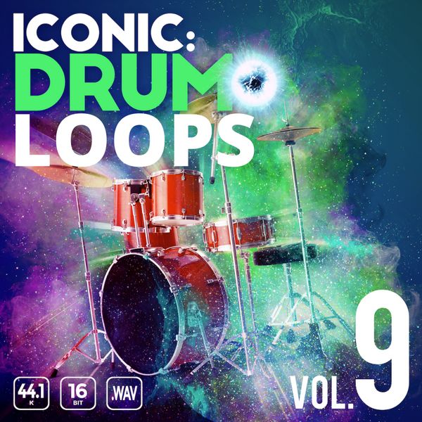 Epic Stock Media Iconic Drum Loops Vol 9 Royalty Free Samples R