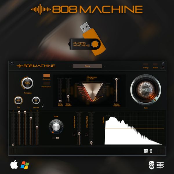 Download Sample pack 808 Machine (Vst)