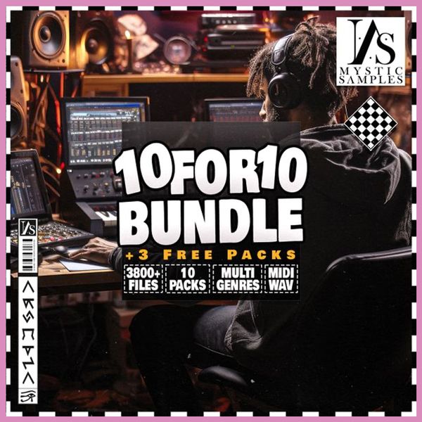 Download Sample pack 10FOR10 BUNDLE by Mystic Samples