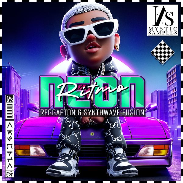 Download Sample pack NEON RITMO – Reggaeton & Synthwave Fusion