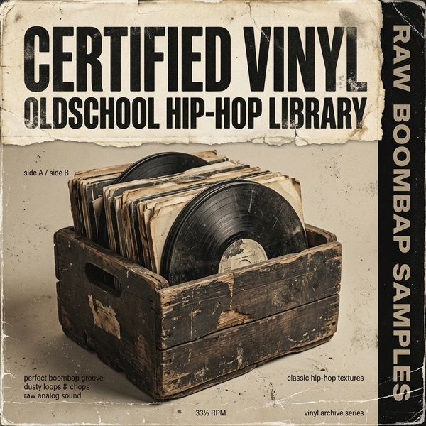 Download Sample pack Certified Vinyl - Oldschool Hip-Hop Library