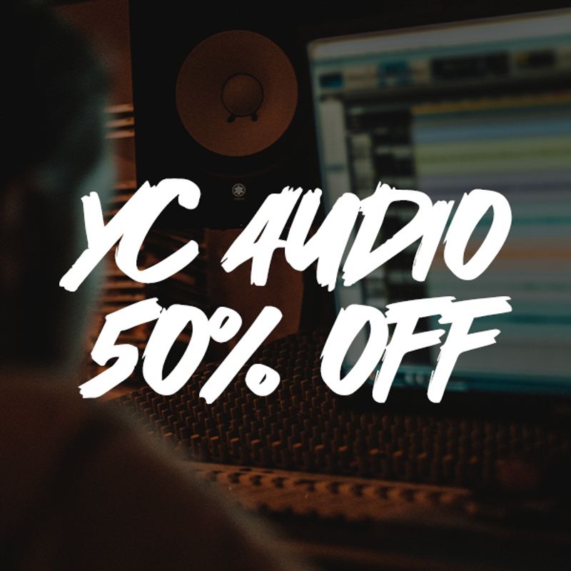 Get 50% off all YC Audio products!