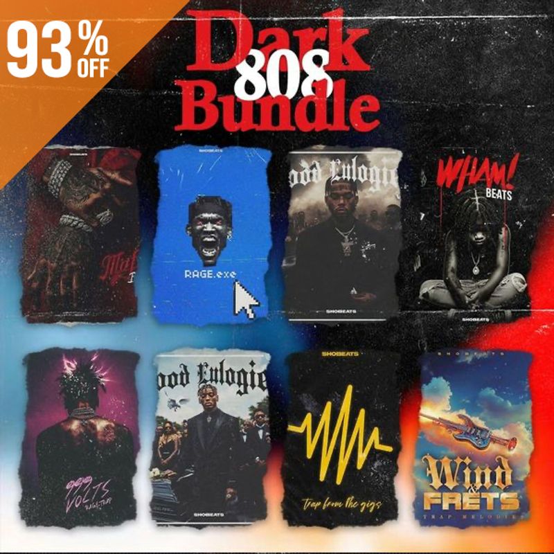 8 Rage & Trap Sample Packs for $10