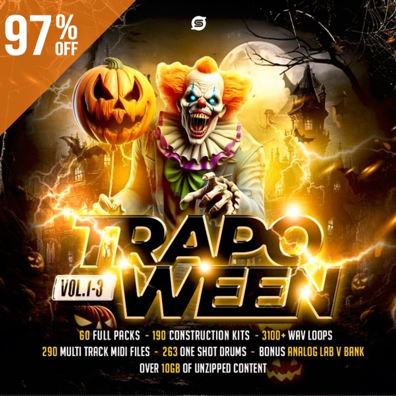 60 Drill & Trap Sample Packs for $30