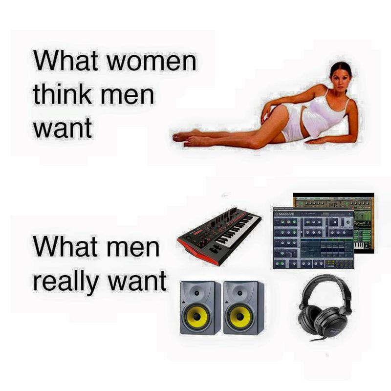 What woman think man want - what men really want