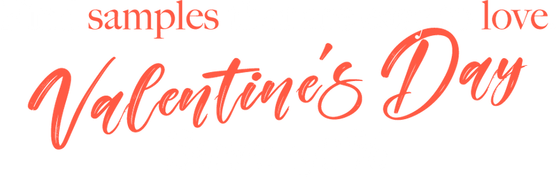 Valentine’s Day Sample Pack Sale